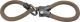 Fietsslot ABUS Kettingslot - Infinity Loop 1806 - Security level 6 - oranje - 140 cm - Geschikt voor elektrische fietsen en stadsfietsen
