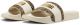 PUMA Leadcat 2.0 Animal Flair Dames Slippers - Alpine Snow-PUMA Gold Maat 42