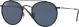 Ray-Ban Round RB3647N Unisex Zonnebril - Zwart / Blauw-Grijs