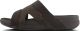 FitFlop Freeway™ III Textile Men Heren Slippers - Chocolate Maat 44