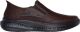 Skechers Slade - Cooper - Heren Instappers - Donkerbruin Maat 41