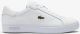 Lacoste POWERCOURT 125 2 SMA WHT/WHT Heren Sneakers - wit 43