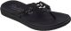 Skechers Maat 38 MEDITATION LUXE - DAZZLING FO Dames Slippers - Zwart