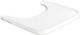 Hauck Alpha Houten Eet- & speelblad - white van FSC®-gecertificeerd beukenhout, eettafel voor houten hauck kinderstoel Alpha+ en Beta+