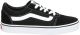 VANS sneakers unisex maat 42 zwart WM Ward (SUEDE/CANVAS)BLACK/WHITE -Maat 42