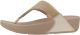 FitFlop Lulu Shimmerlux Toepost Teenslippers Dames Maat 39