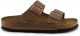Birkenstock Arizona FL WB Narrow Unisex Slippers - Tabacco Brown - Maat 39
