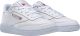 Reebok CLUB C 85 WHITE/LIGHT GREY Dames Sneakers - Wit Maat 38