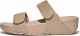Fitflop Lulu Adjustable Shimmerlux Slippers Beige EU 40 Vrouw