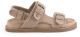 Warmbat Masat 38  Bolwara Suede Dames Sandalen - Stone