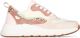 POSH by Poelman CHARLIE Dames Sneakers - Beige met combinatie - Maat 41