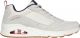 Skechers Uno - Stacre - Heren Sneakers - Wit Maat 43