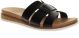 Skechers Maat 41 DESERT KISS LOW - PEAK LOOK Dames Slippers - Zwart