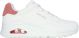 Skechers Uno - Pop Back - Dames Sneakers - Wit Maat 38