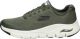 Skechers Arch Fit Maat 45  Heren Sneakers - Olijfgroen