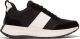 FitFlop FitFlop F-Mode Flow Sneaker - Nylon & Suede Mix ZWART - Maat 39
