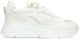 PS Poelman Maat 36 JANA Dames Sneakers - Wit met combinatie