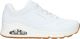 Skechers Uno Maat 41  - Stand On Air - Dames Sneakers - Wit