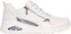 Skechers UNO- METALLIC SLIDERS Dames Sneakers - Wit 41