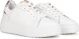 PS Poelman ANEMONE Dames Sneakers - Wit met combinatie - Maat 41