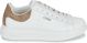Guess - Maat 38 - Vibo Lage Dames Sneakers - White Brown