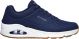 Skechers Heren Sneakers - Donkerblauw - Maat 42  Uno Stand On Air 