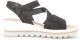 Gabor 24.640.67 Dames Sandalen - Zwart - Maat 40