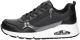 Skechers UNO- METALLIC SLIDERS Dames Sneakers - Zwart Maat 42