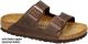 Birkenstock - maat 37- Dames - bruin donker - slippers & muiltjes