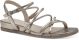 Tamaris Sandalen goud Textiel - Dames - Maat 41