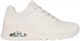 Skechers Uno - Stand On Air - Dames Sneakers - Crème Maat 38