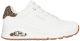 Skechers Maat 38 UNO-JUNGLE NITE Dames Sneakers - Wit