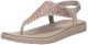 Skechers Maat 40 MEDITATION LUXE-MODERN EVENT Dames Sandalen - Taupe