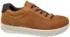 Ecco Maat 43 02034 ByWay Sneakers Beige Nubuck Heren - Cognac