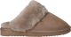 Warmbat Flurry Suede Dames Sloffen - Taupe Maat 41
