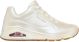 Skechers Uno - Pearl Queen - Dames Sneakers - Wit Maat 35