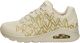 Skechers Uno - Golden Heart Dames Sneakers - Creme 38