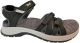 Teva Maat 40 W TIRRA SPORT Leren Dames Sandalen - Zwart