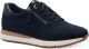 Tamaris Comfort Sneakers blauw Suede - Dames - Maat 40
