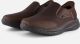 Skechers Slade - Cooper - Heren Instappers - Donkerbruin 44