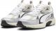 PUMA Milenio Tech Unisex Sneakers - Warm White-PUMA White-PUMA Silver Maat 43