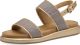 MARCO TOZZI MT Soft Lining Dames Slippers en Sandalen - GOLD COMB - MAAT 38