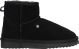 Warmbat Wallaby Suede Boot Dames Laarzen - Zwart Maat 40