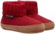 Bergstein Cozy Lux Sloffen - Pantoffels voor dames Maat 42 - 100% Zuiver scheerwol - Red