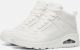 Skechers Uno-High Regards Dames Sneakers - Wit - Maat 41