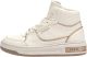 Guess Tullia Hoge Dames Sneakers - Wit/Goud - Maat 40