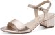 Tamaris ESSENTIALS Essentials Dames Sandalen - METALLIC Maat 39