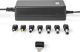 Nedis Universele AC-Stroomadapter - 36 W - 5 - 24 V DC - 1.80 m - 2.4 - 3.0 A - 7 plug(s) - Zwart
