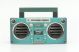 GPO BRONXAQUA - Draagbare bluetooth speaker Bronx, jaren '80, aqua