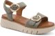 Tamaris Maat 39 Comfort Essentials Dames Sandalen - SAGE GROEN SUEDE
